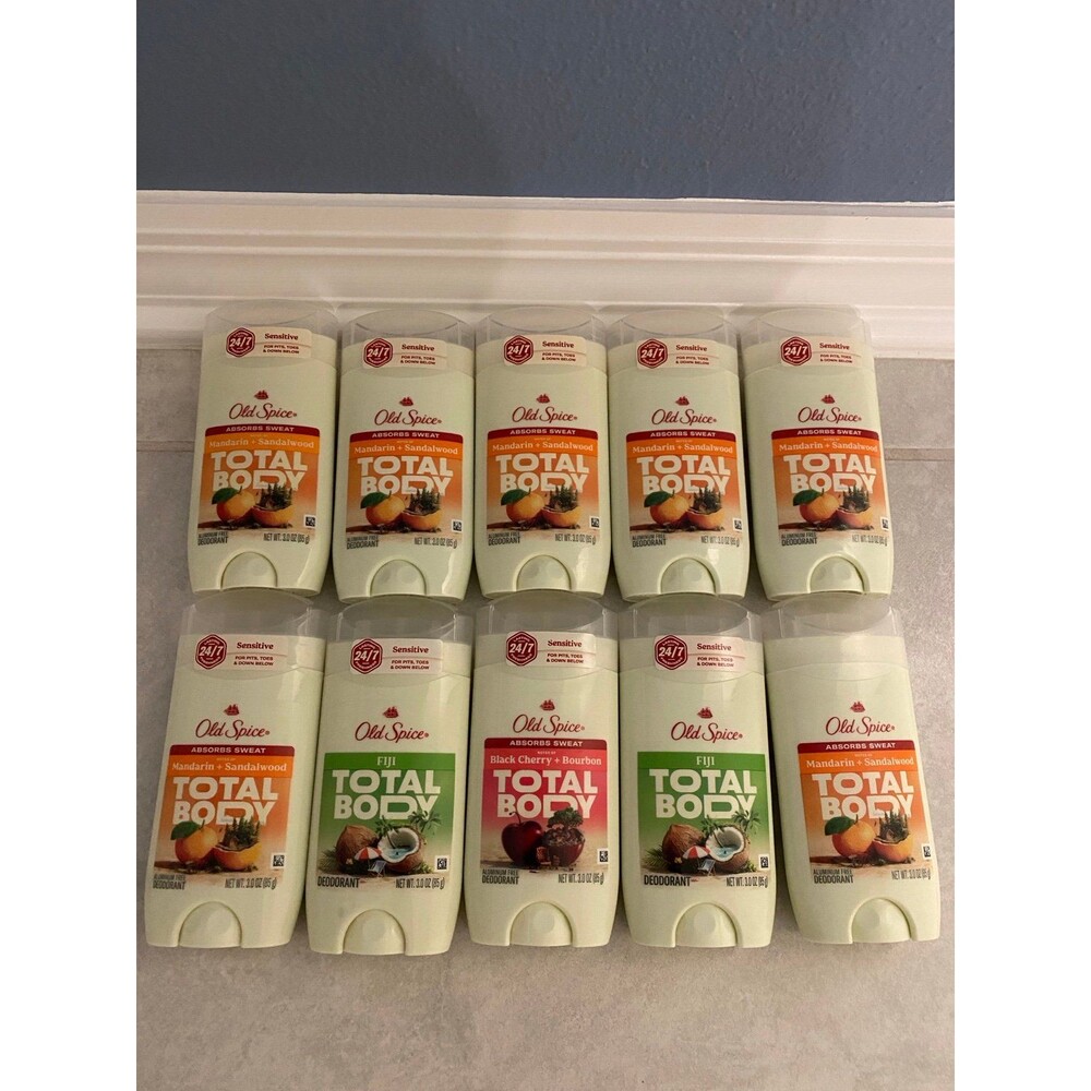 10 old spice deodorant bundle set Total Body